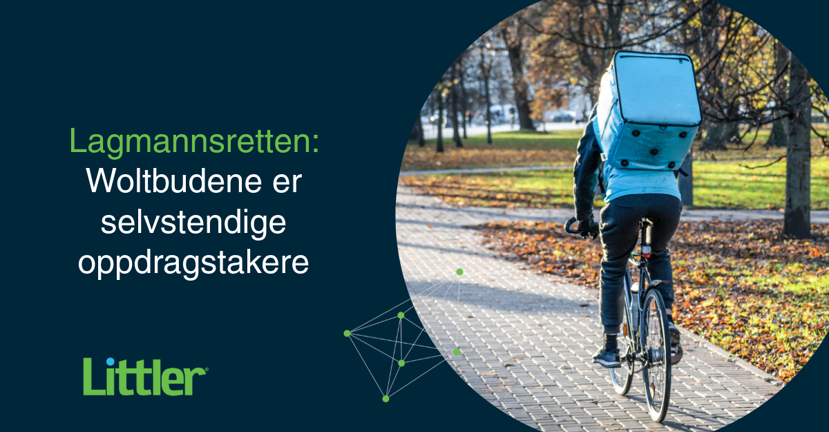 Wolt couriers are independent contractors